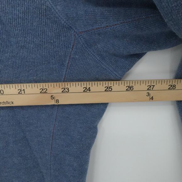 Tommy Bahama Sweater Mens XXL Blue Gray 1/4 Zip Reversable Casual Preppy GOlf - Picture 4 of 12